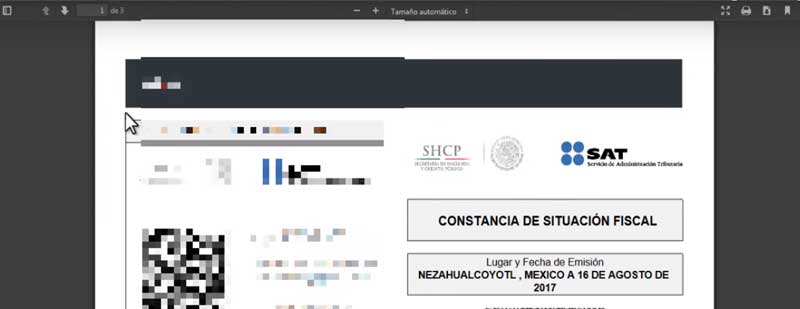 Constancia Situacion Fiscal